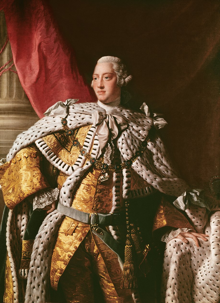 Roi George III, vers 1762-64 - Allan Ramsay