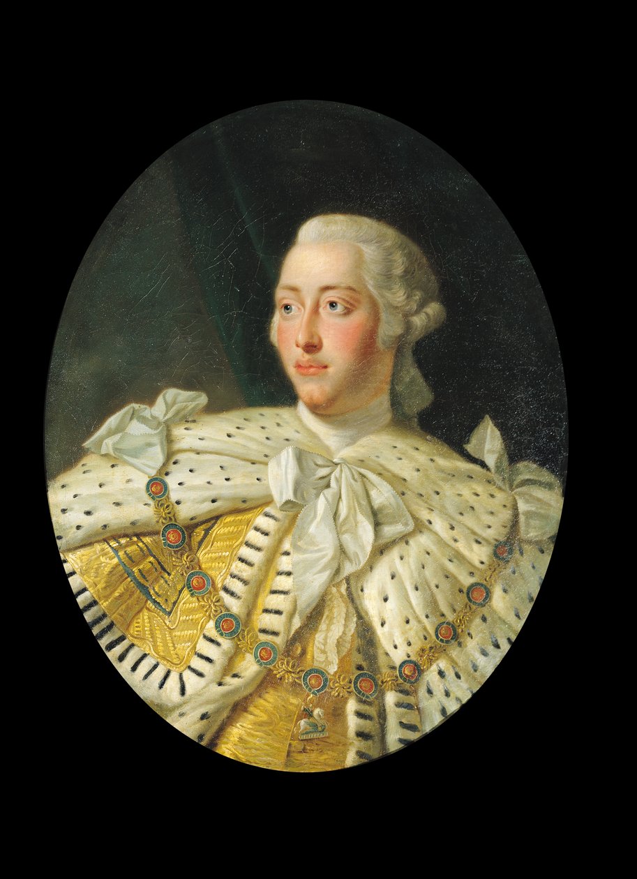 Portrait du Roi George III, après 1760 - Allan Ramsay