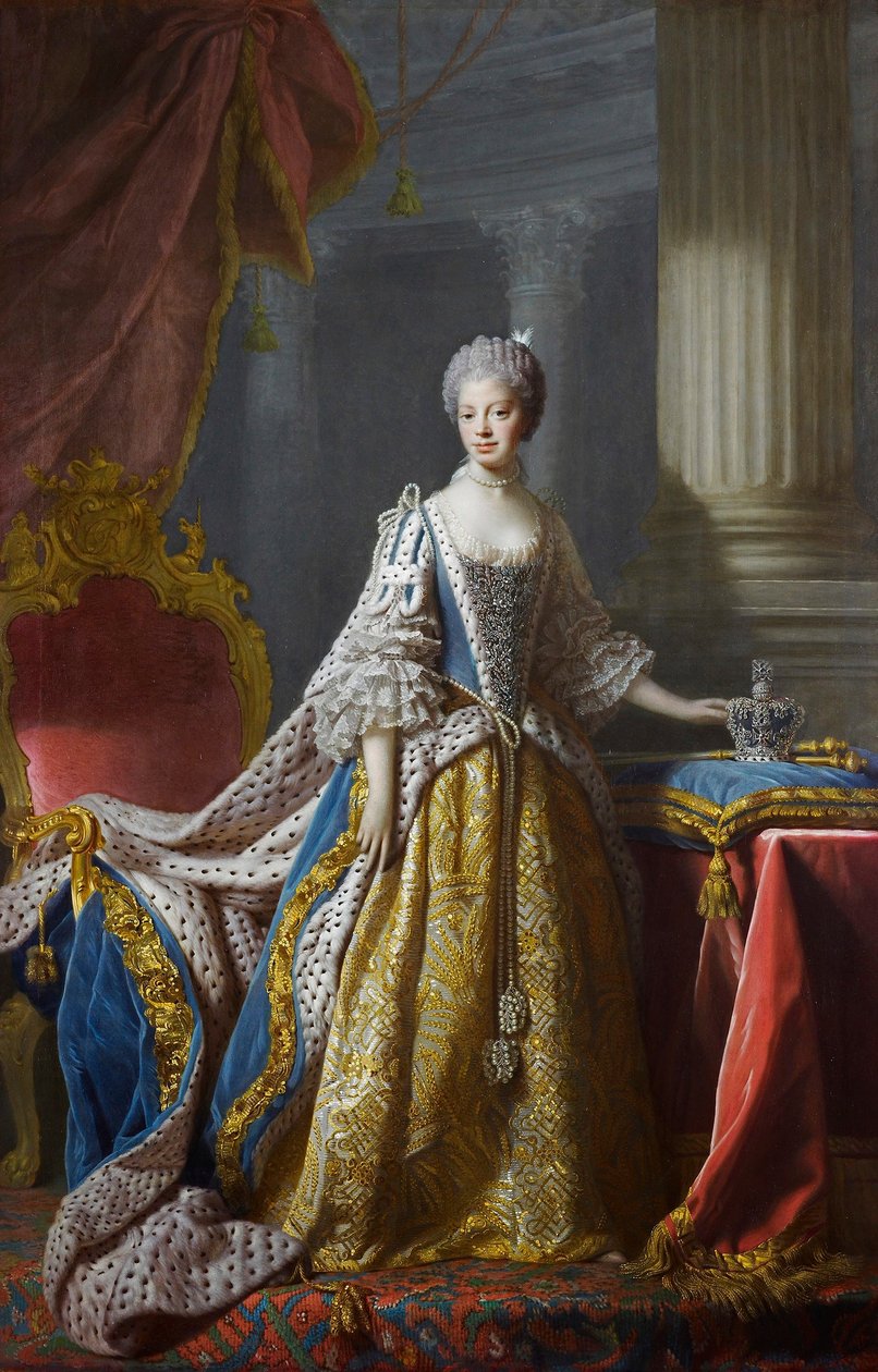 Allan Ramsay - Reine Charlotte (Collection royale)1 - Allan Ramsay