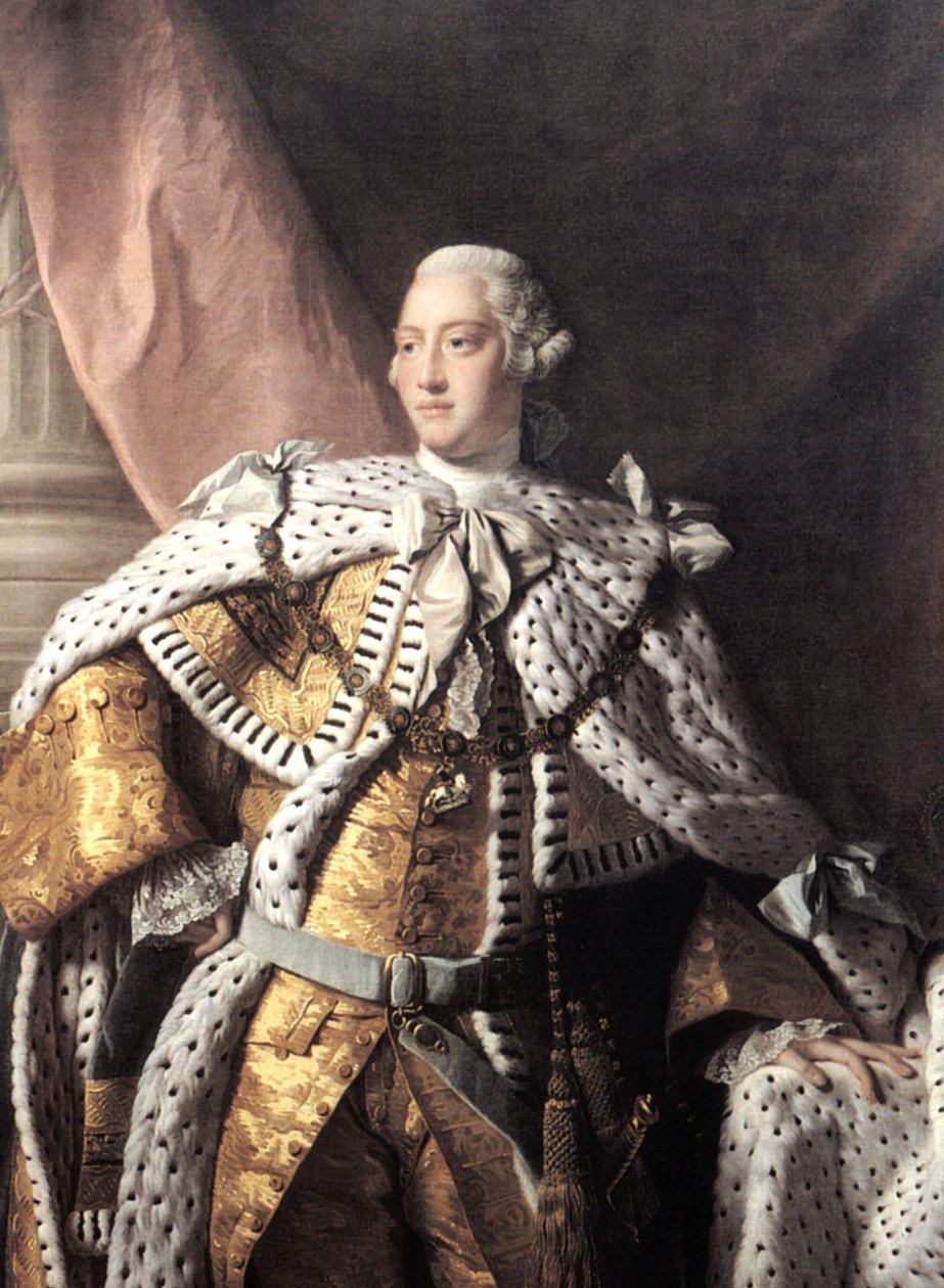 Roi George III, vers 1767 - Allan Ramsay