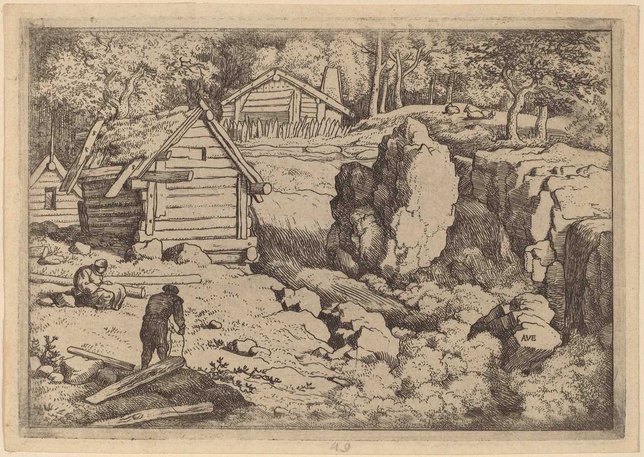 Le Charpentier - Allart van Everdingen