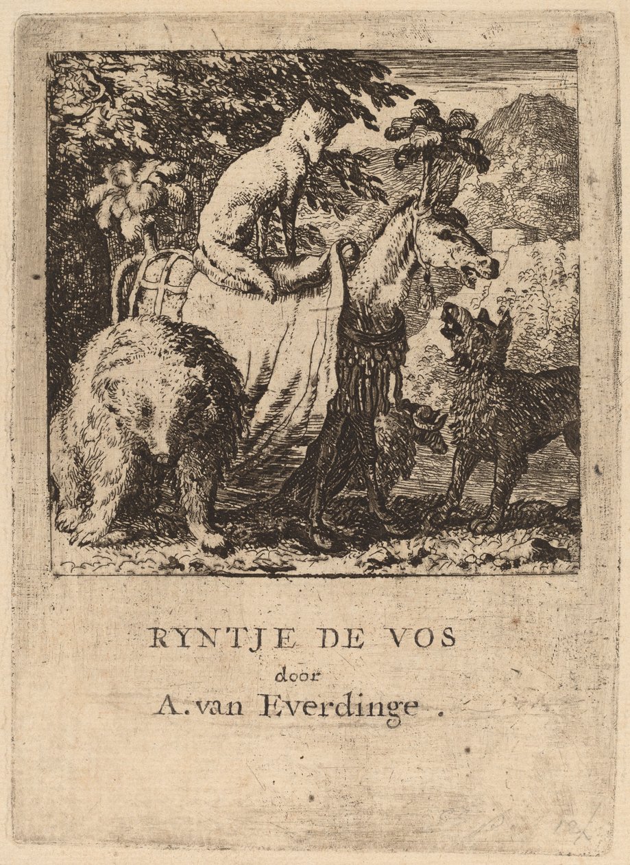 Le Triomphe de Renard - Allart van Everdingen