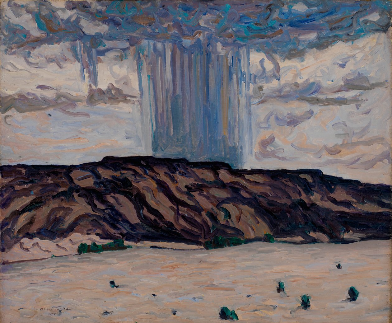 Orage à Black Mesa, Nouveau-Mexique - Allen Tucker