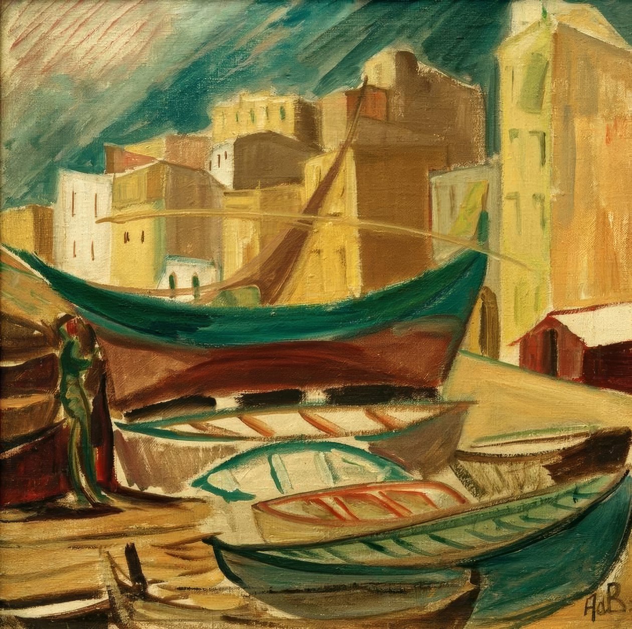 Navires dans le port de Tarragone - Alma Del Banco