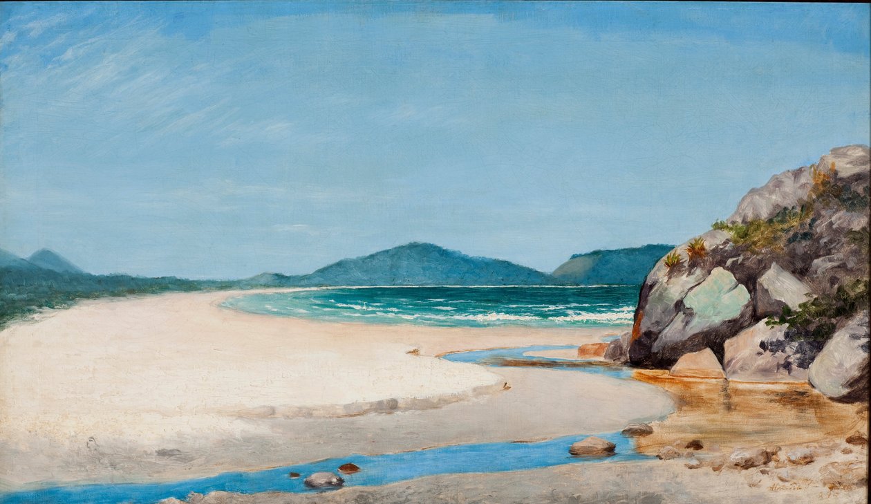 Paysage marin, Guarujá - Almeida Júnior