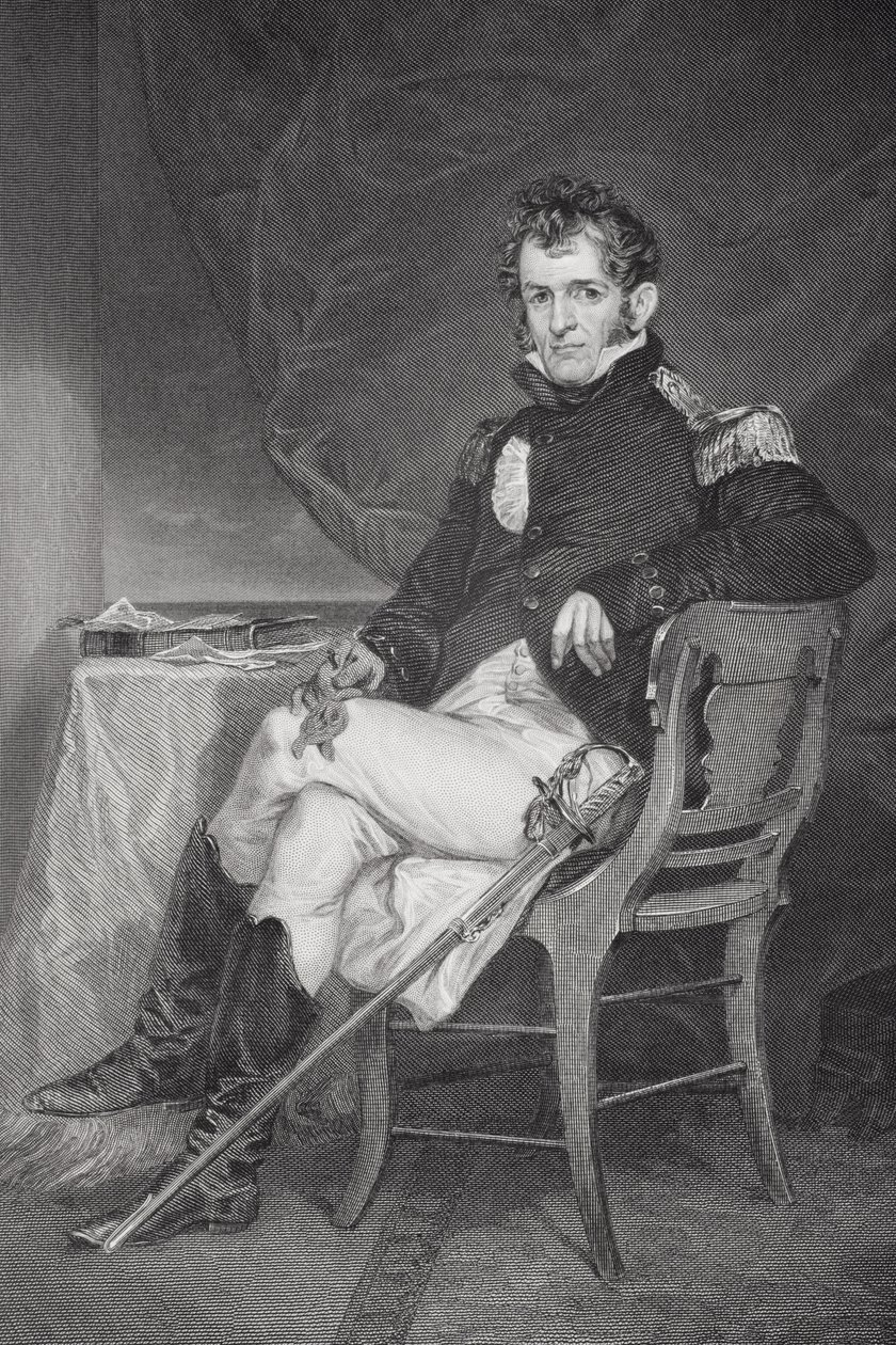 Portrait de David Porter (1780-1843) - Alonzo Chappel