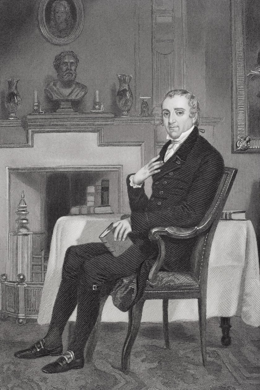 Portrait de Fisher Ames (1758-1808) - Alonzo Chappel