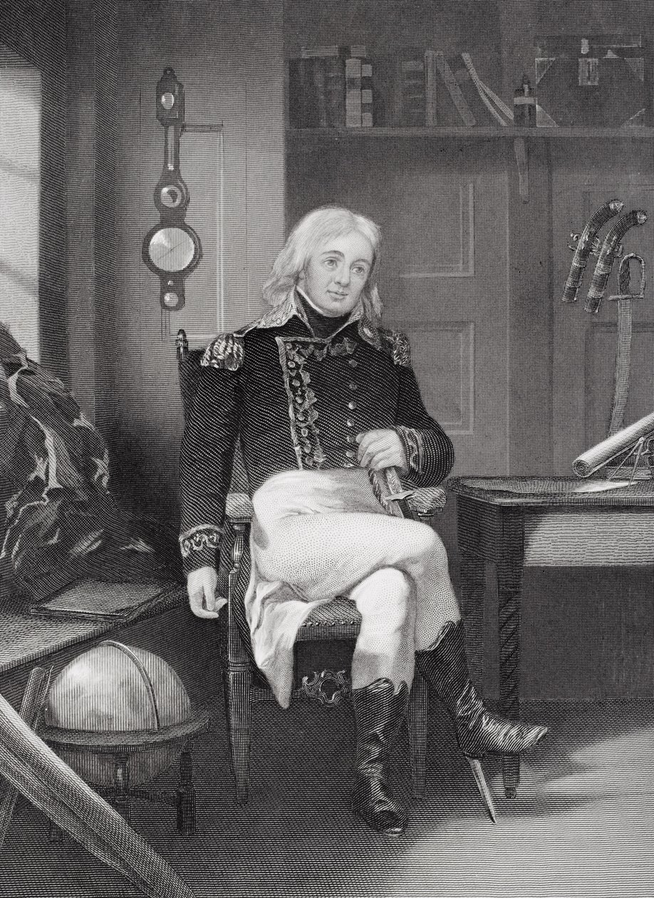 Portrait de Joshua Barney (1759-1818) - Alonzo Chappel
