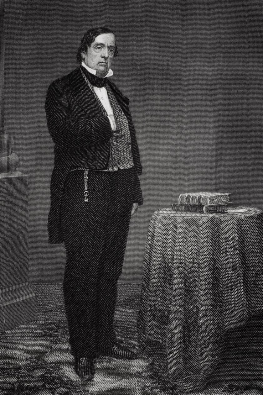 Portrait de Lewis Cass (1782-1866) - Alonzo Chappel