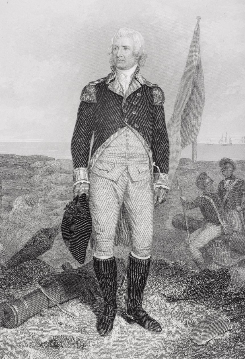 Portrait de William Moultrie (1730-1805) - Alonzo Chappel