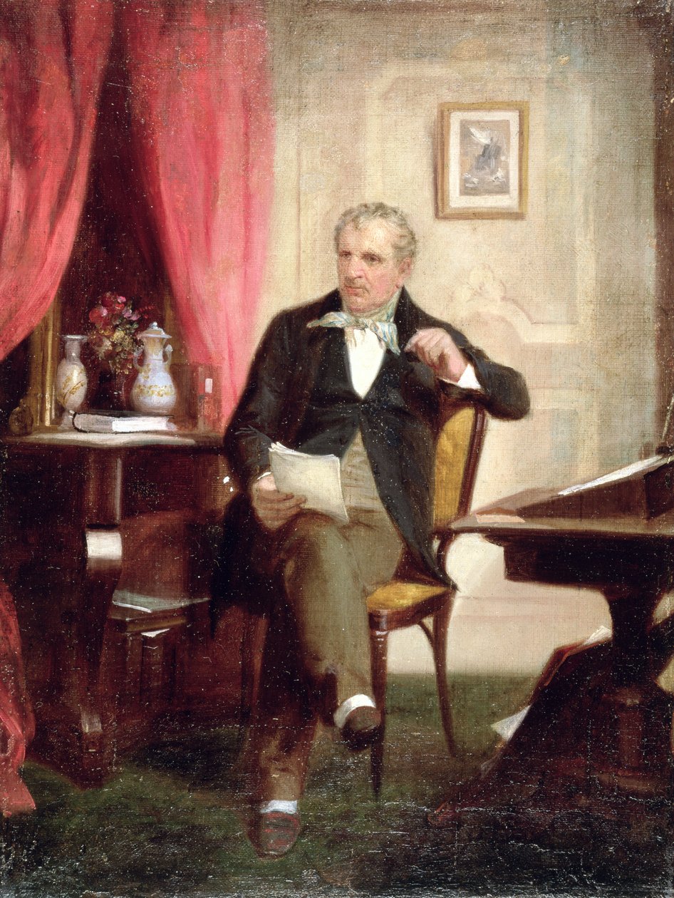 James Fenimore Cooper (post conservation) - Alonzo Chappel