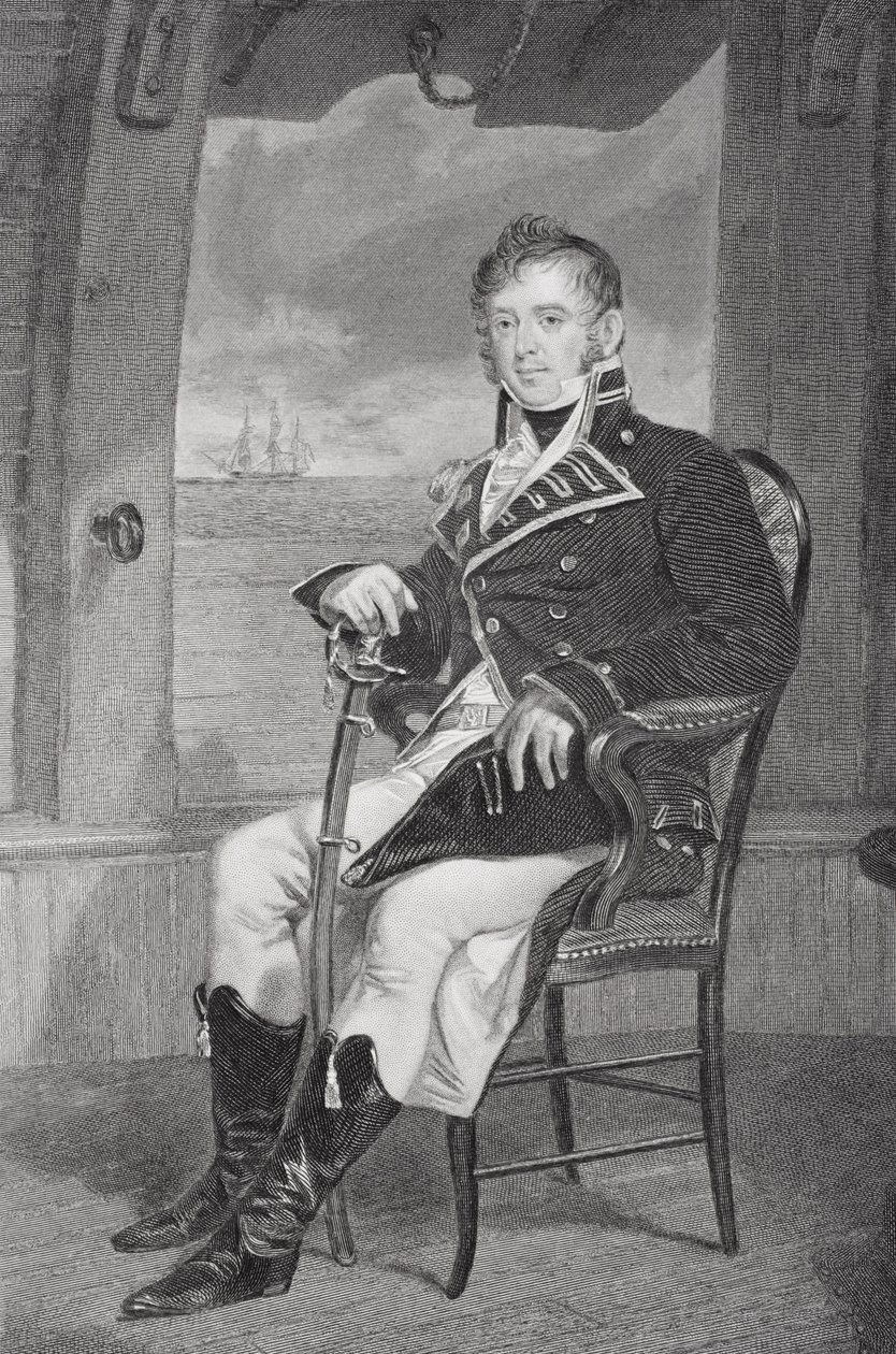 Portrait de James Lawrence (1781-1813) - Alonzo Chappel
