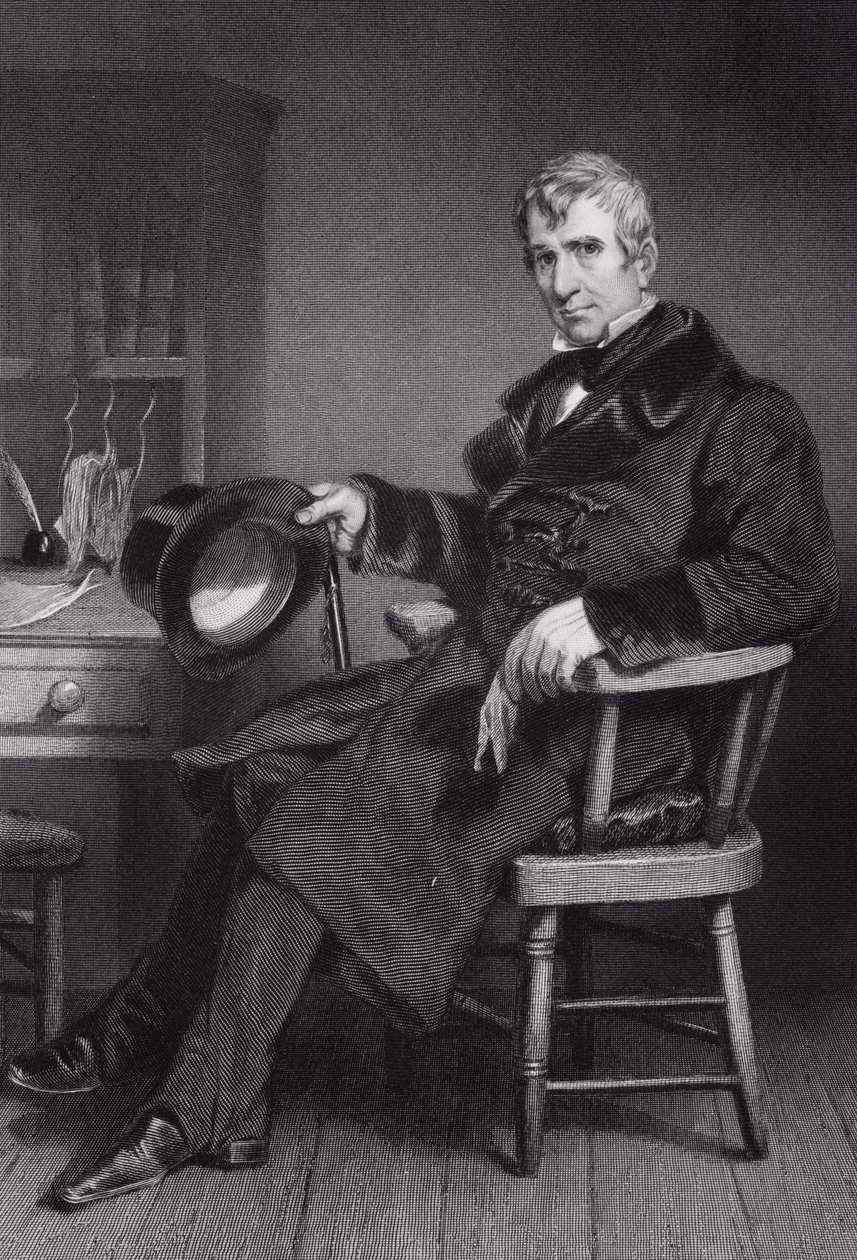 Portrait de William Henry Harrison (1773-1841) - Alonzo Chappel