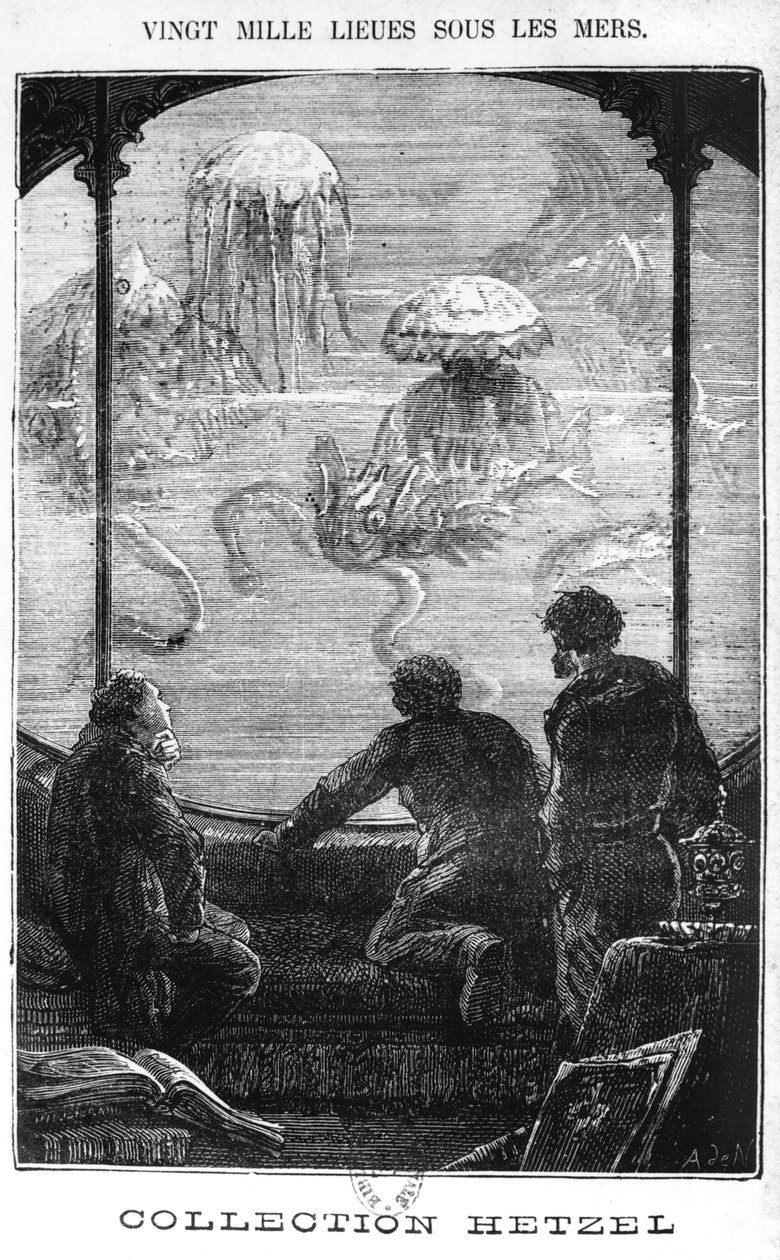 Les passagers du Nautilus, illustration de 