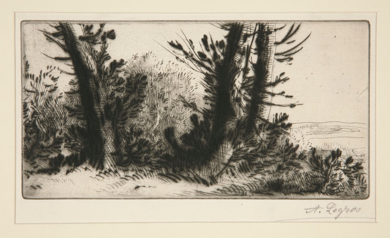 À travers champ - Alphonse Legros