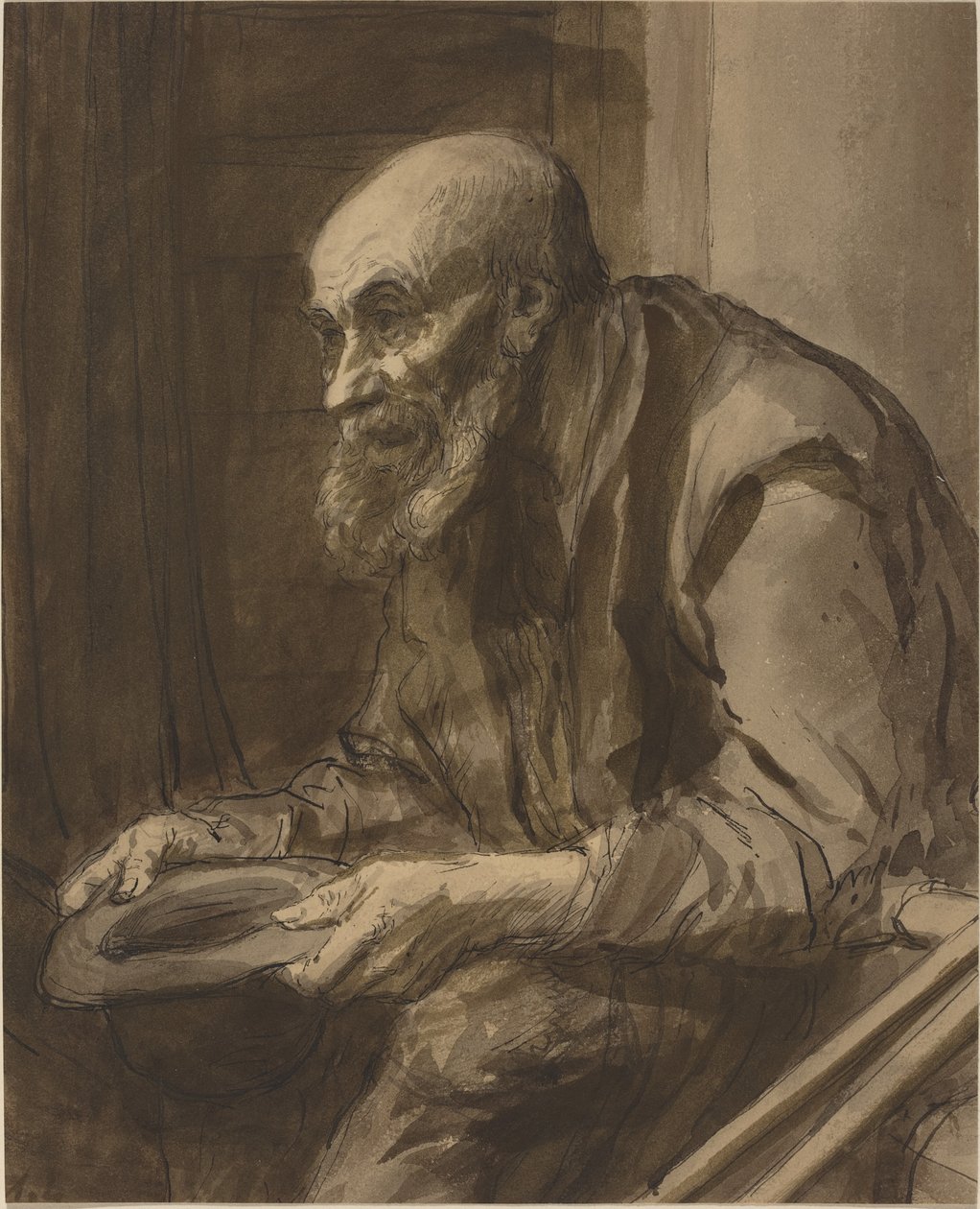 Mendiant avec Béquilles - Alphonse Legros