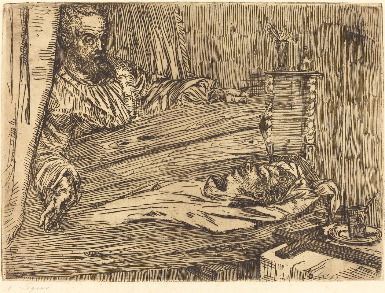 Bérénice, 2ème planche - Alphonse Legros