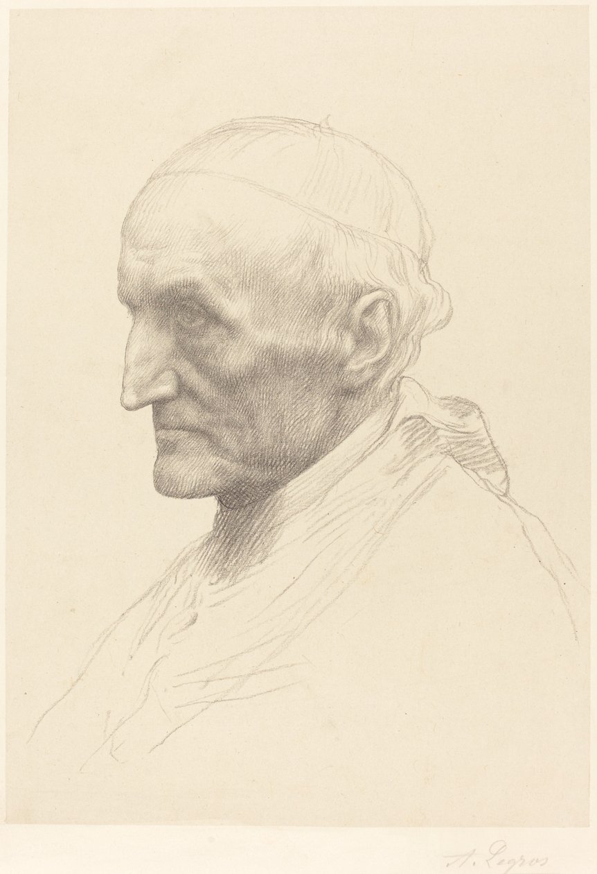 Cardinal Manning, 2ème plaque - Alphonse Legros
