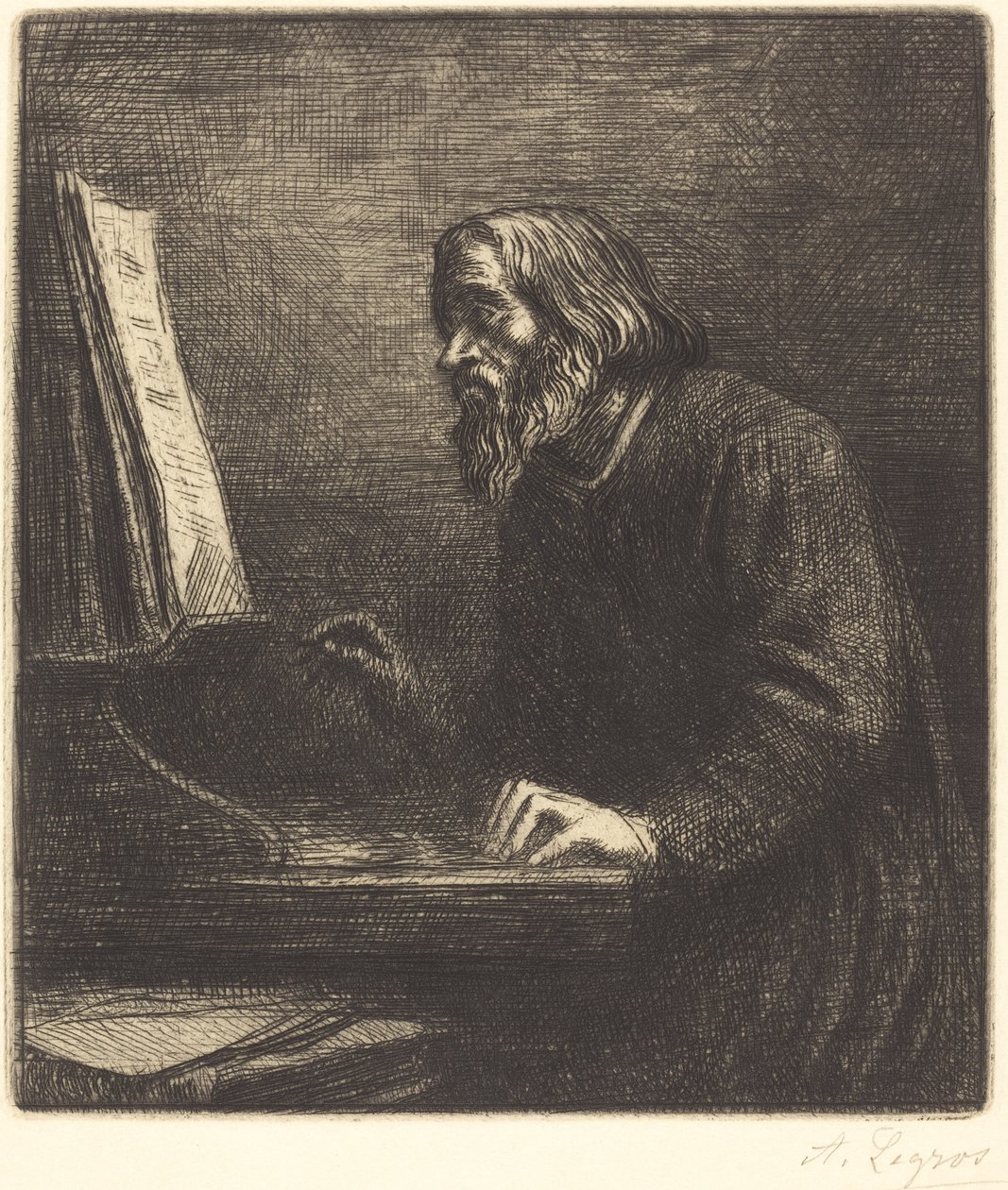 Le maître de chapelle - Alphonse Legros