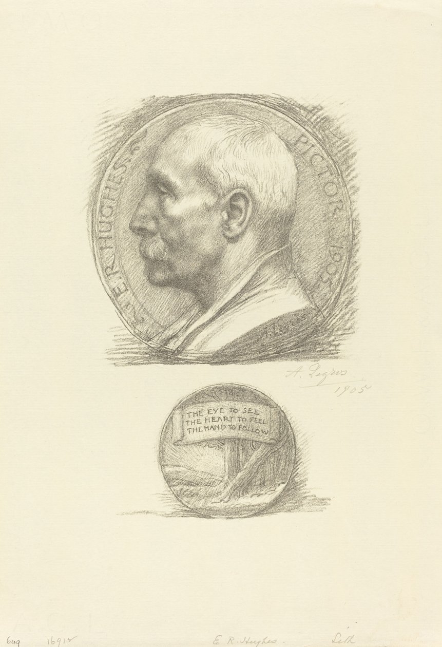 E.R. Hughes - Alphonse Legros