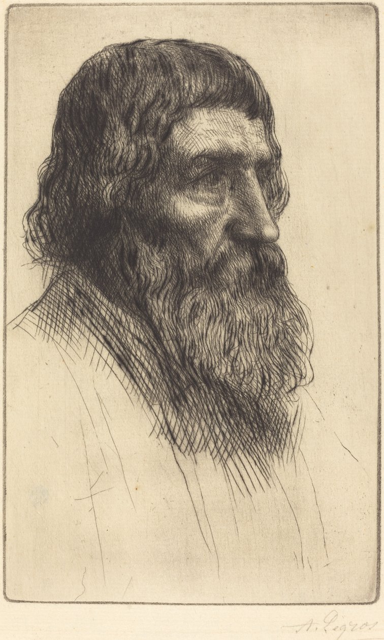 Paysan anglais - Alphonse Legros
