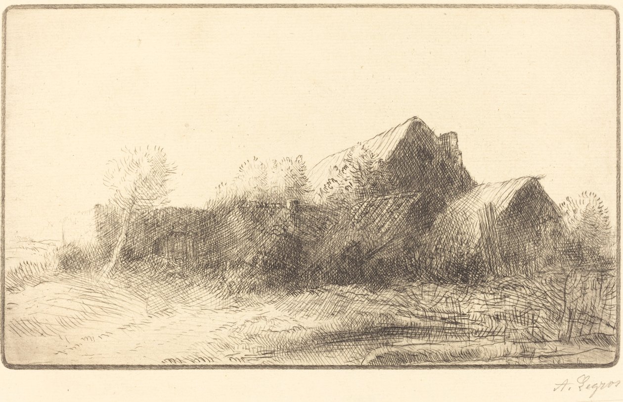 Ferme - Alphonse Legros
