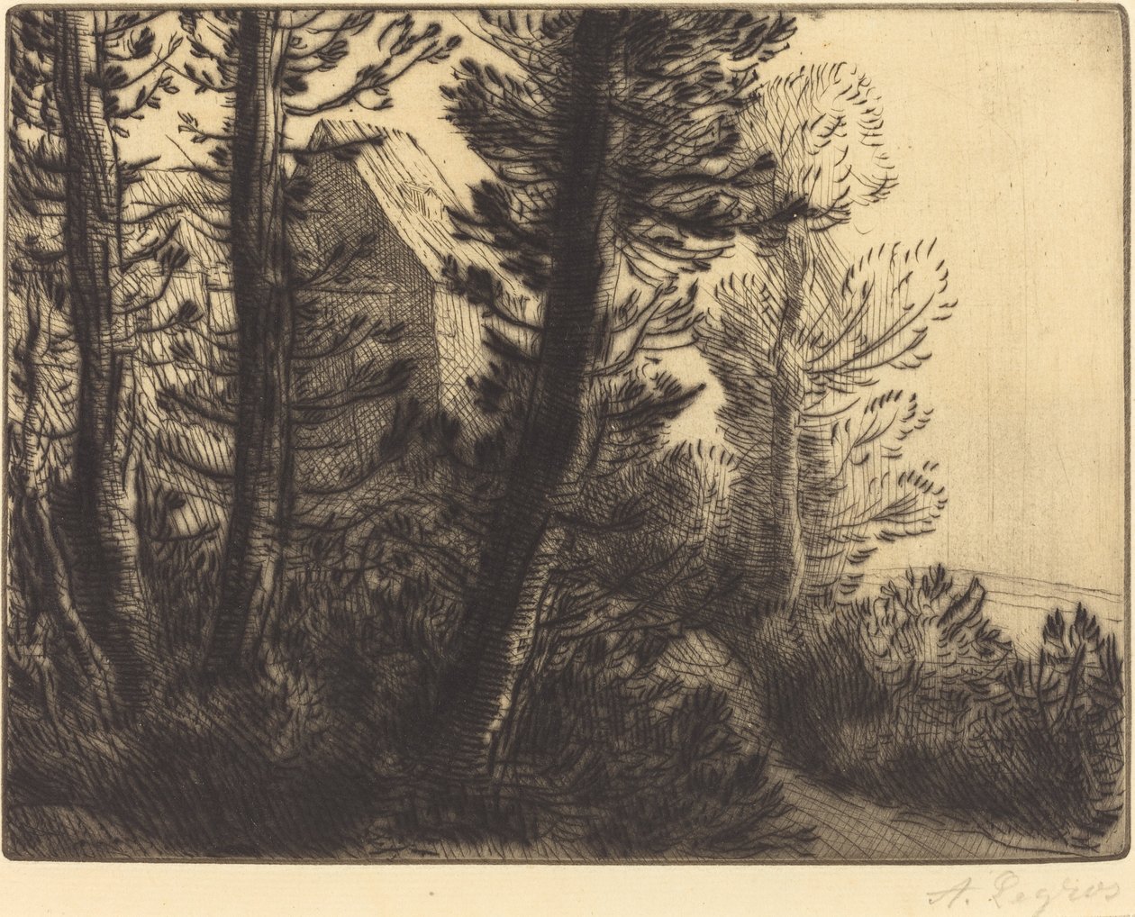 Maison du garde - Alphonse Legros