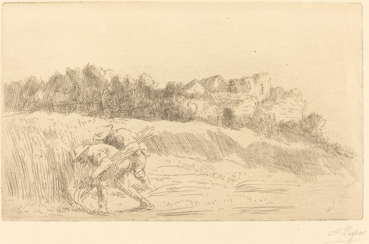 Les Moissonneurs - Alphonse Legros