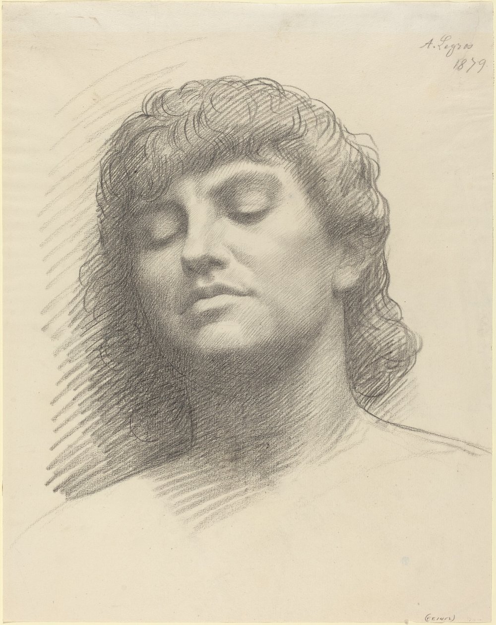 Tête - Alphonse Legros