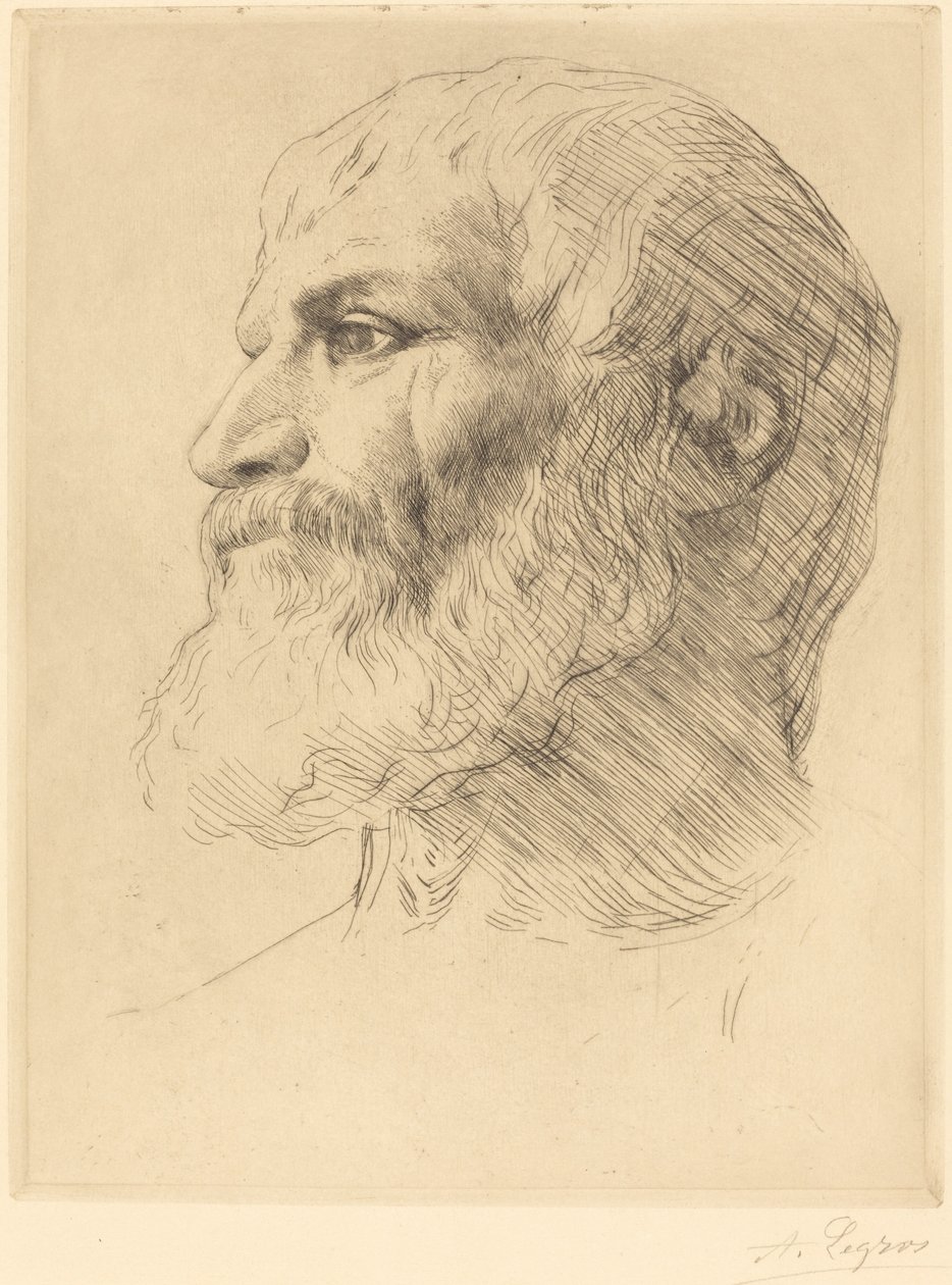Tête de Souliote - Alphonse Legros