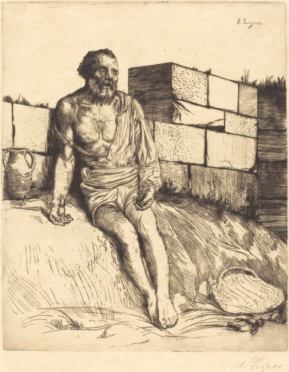 Job, 1ère planche - Alphonse Legros