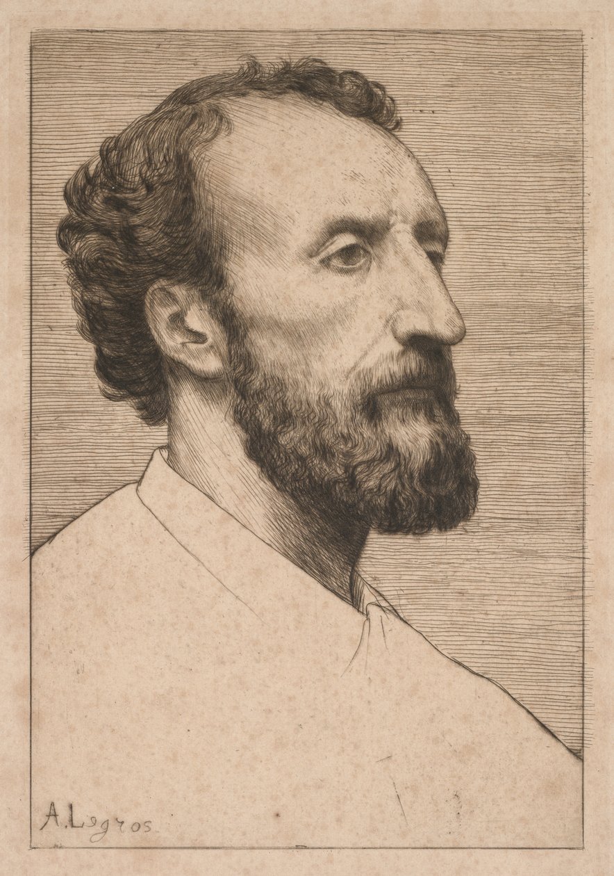 Jules Dalou - Alphonse Legros