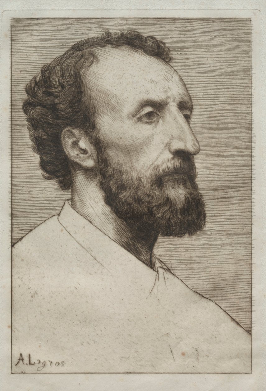 Jules Dalou - Alphonse Legros