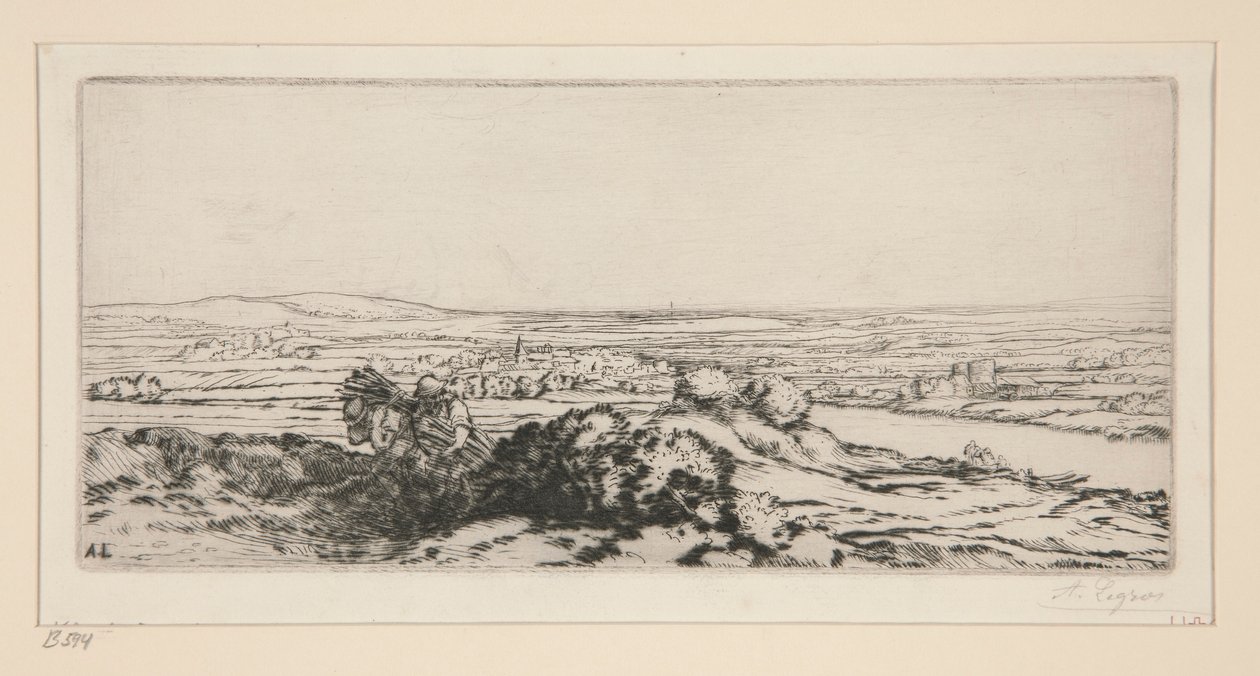 La Vallée des Dunes - Alphonse Legros
