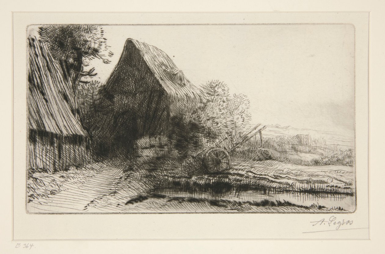La maison du charron - Alphonse Legros