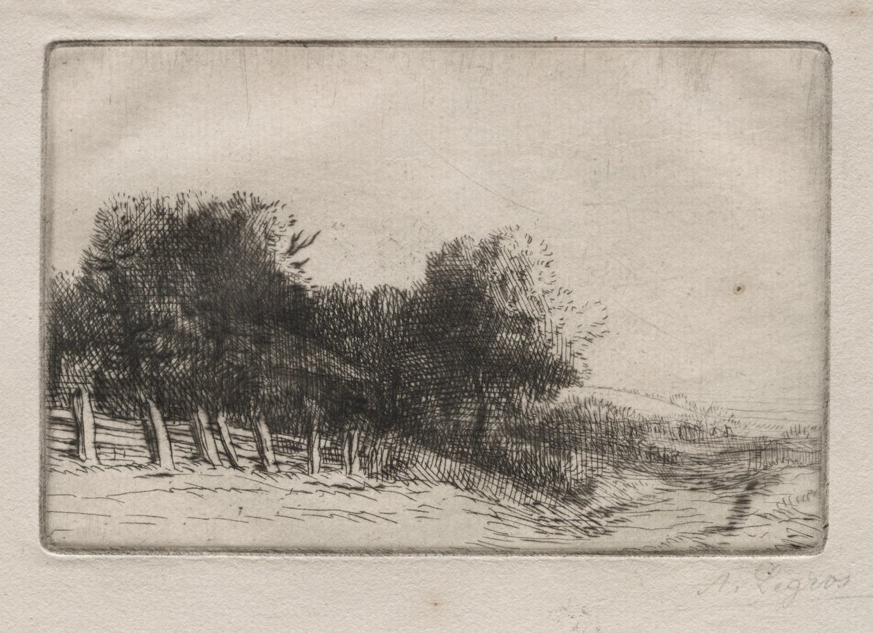 Paysage - Alphonse Legros