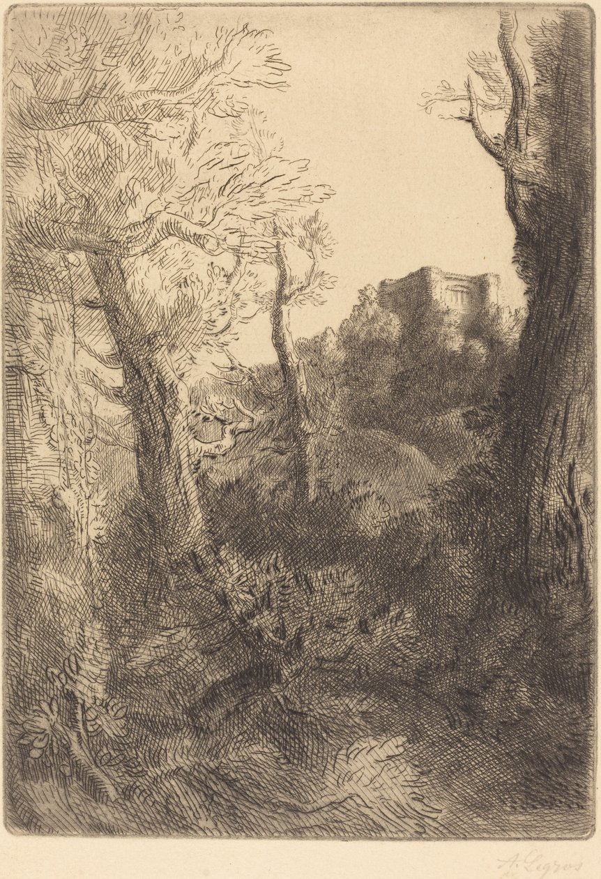 Paysage - Alphonse Legros