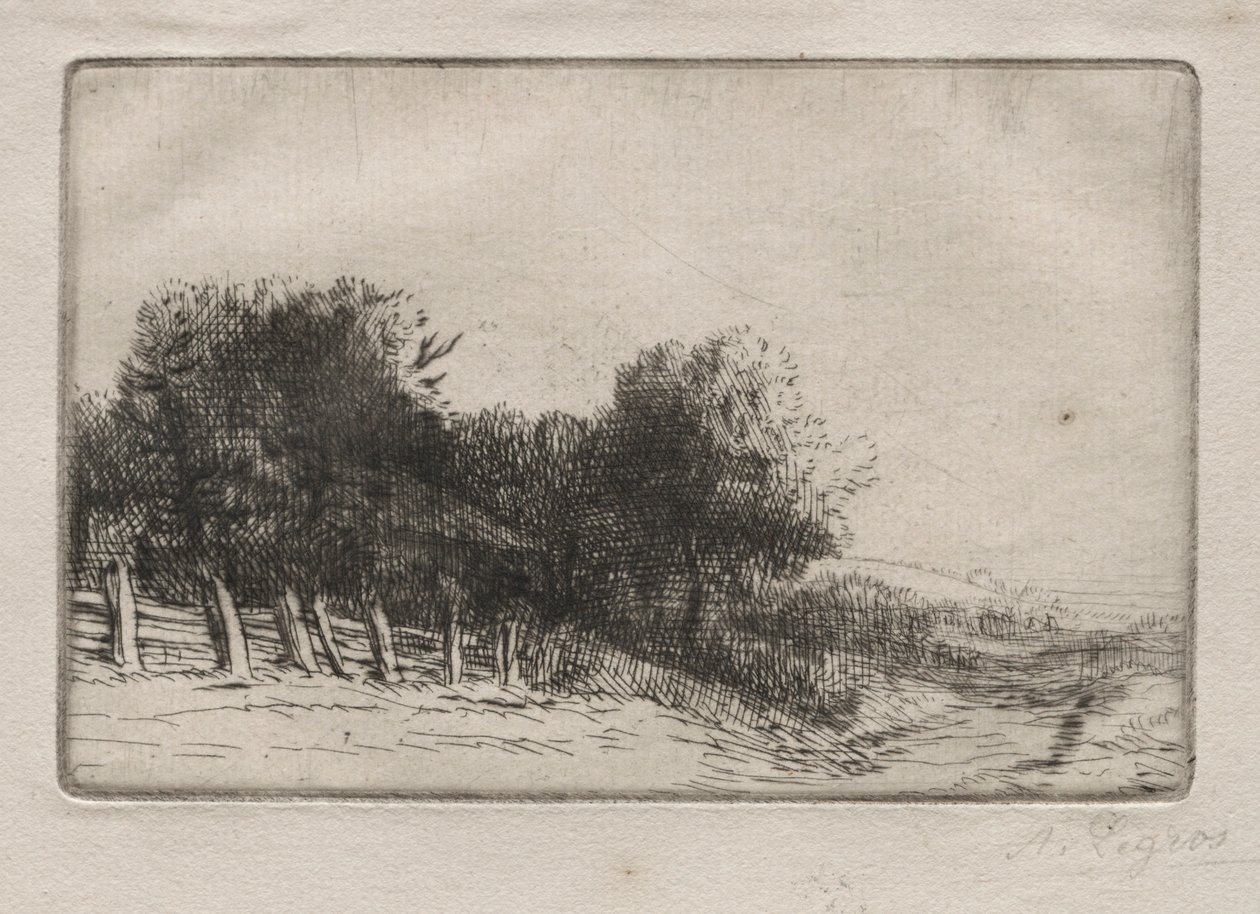Paysage - Alphonse Legros