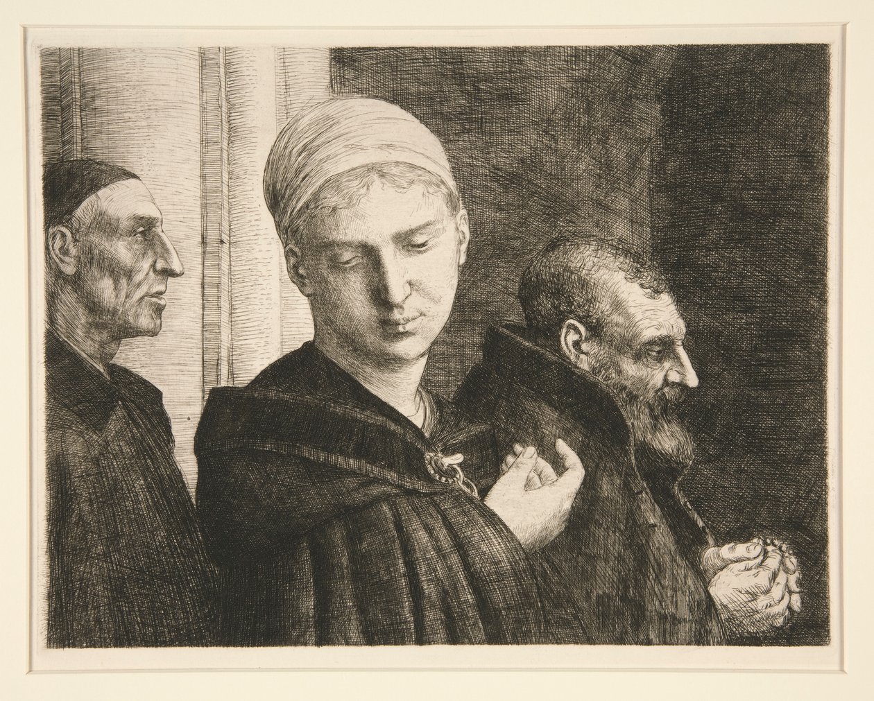 Le Baptême - Alphonse Legros