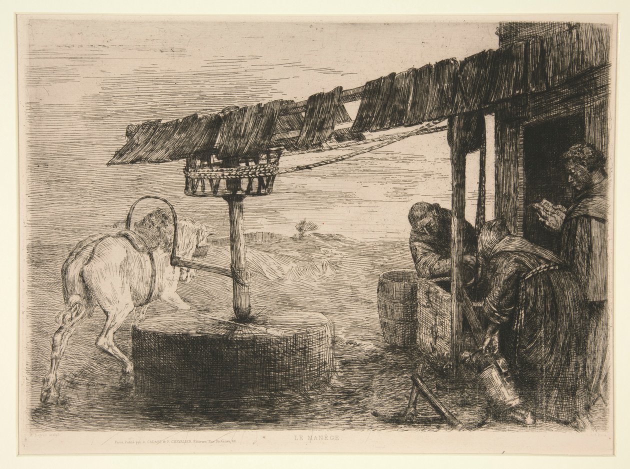 Le Manège - Alphonse Legros