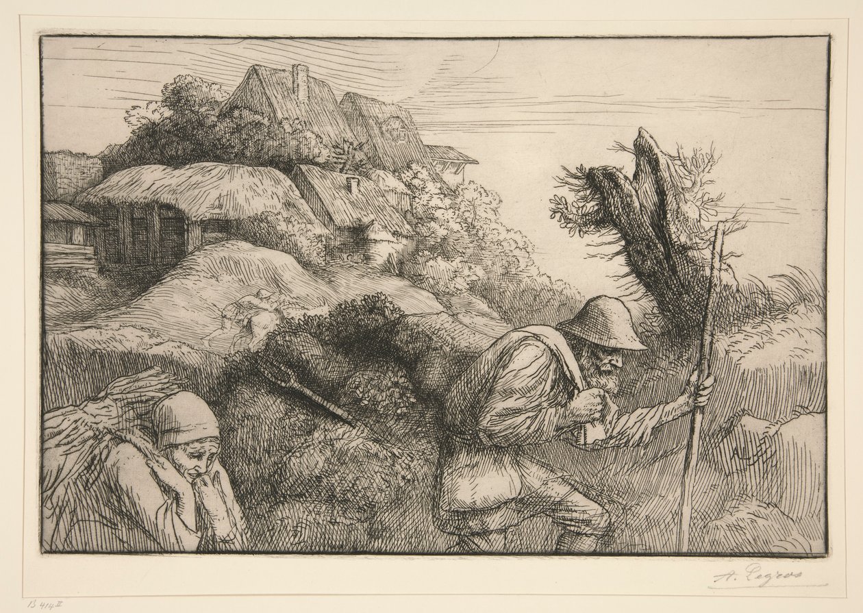 Le Retour du Bois - Alphonse Legros