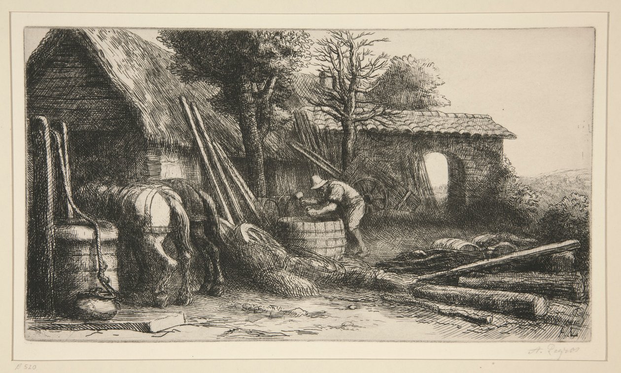 Le Tonnelier - Alphonse Legros