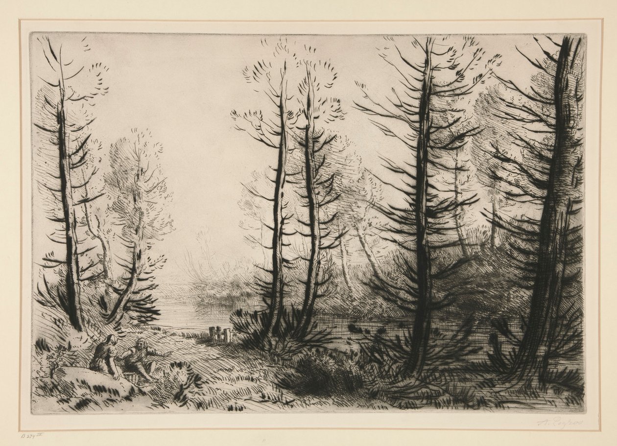 Le grand canal - Alphonse Legros