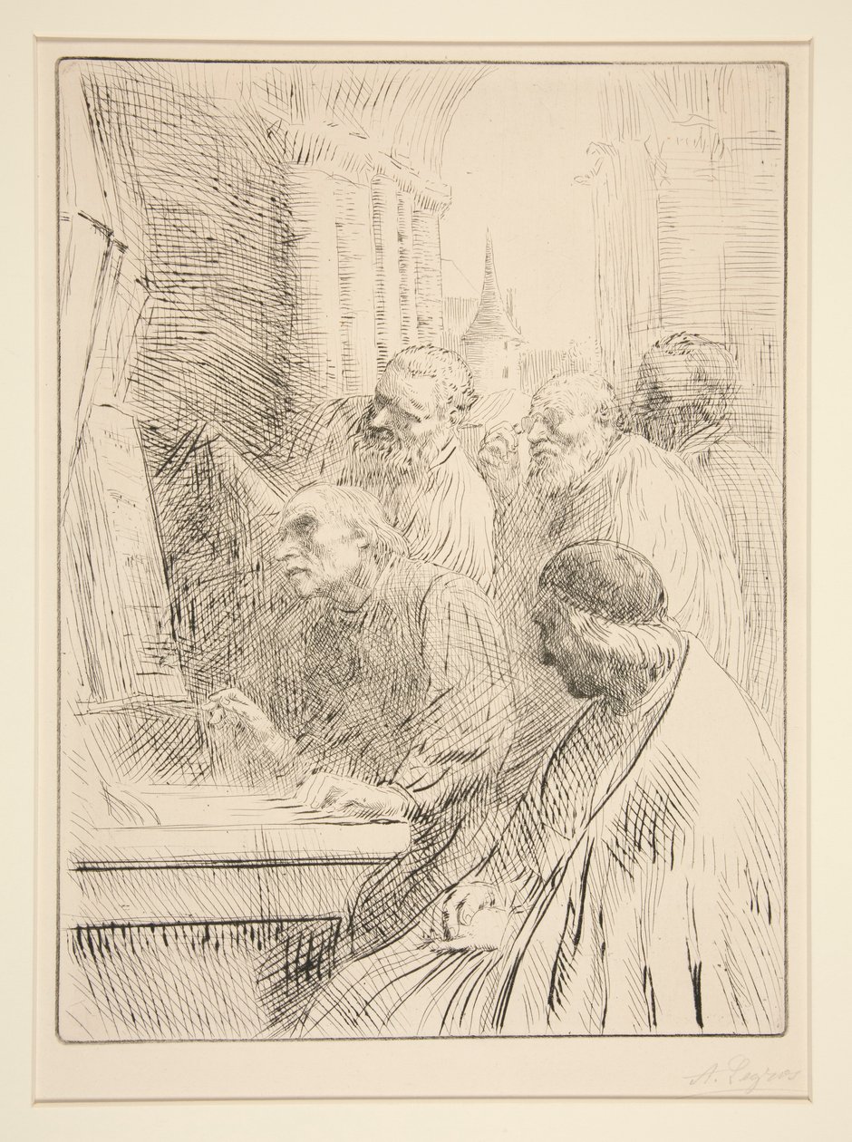 Les Moines à L - Alphonse Legros
