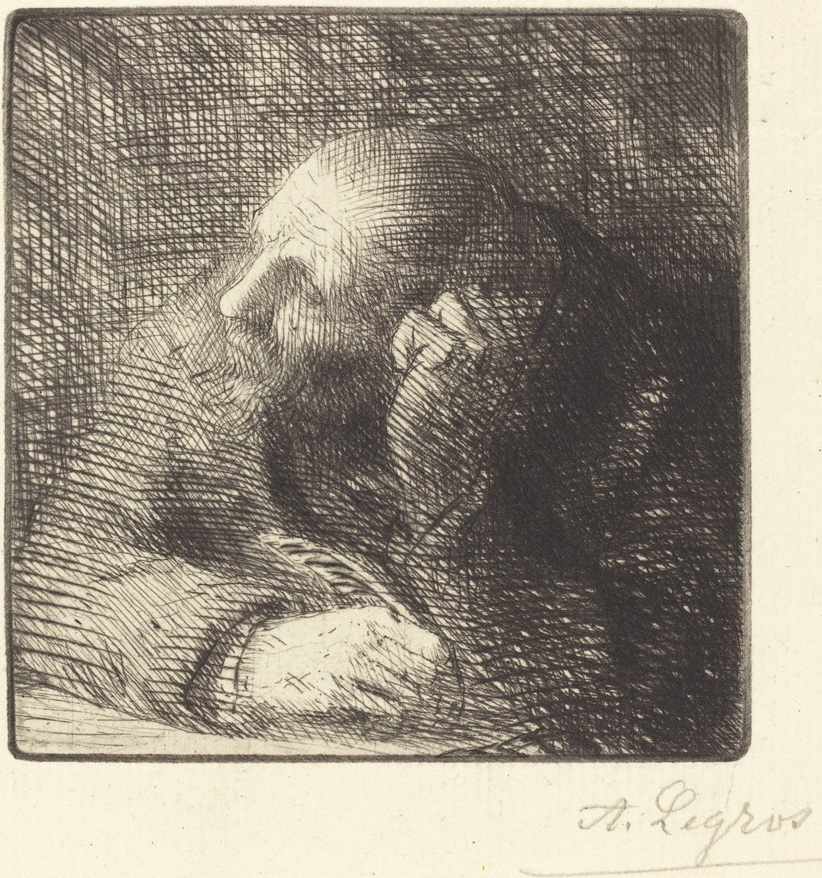 Méditation - Alphonse Legros