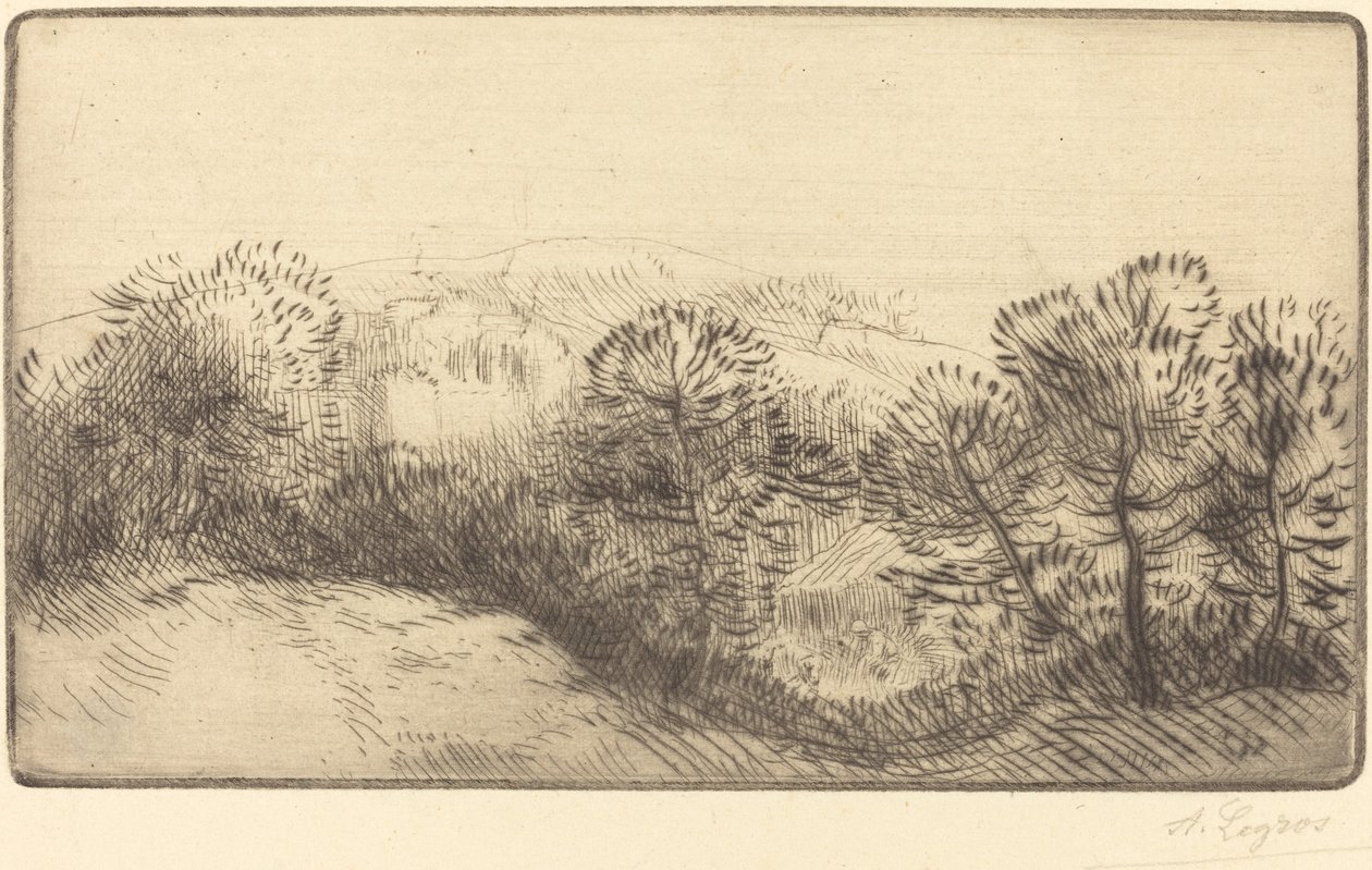 Près du bois - Alphonse Legros
