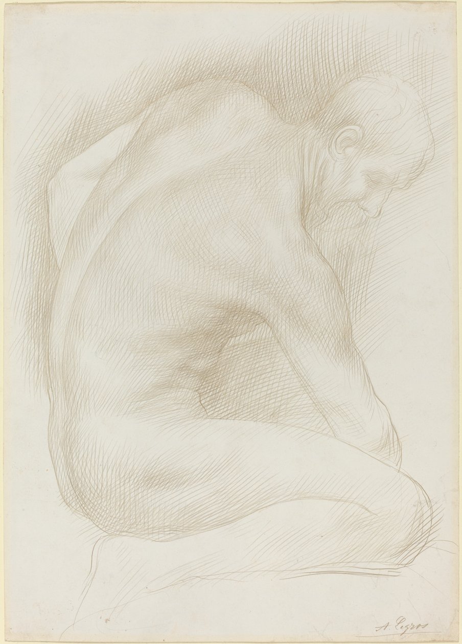 Vieil homme - Alphonse Legros