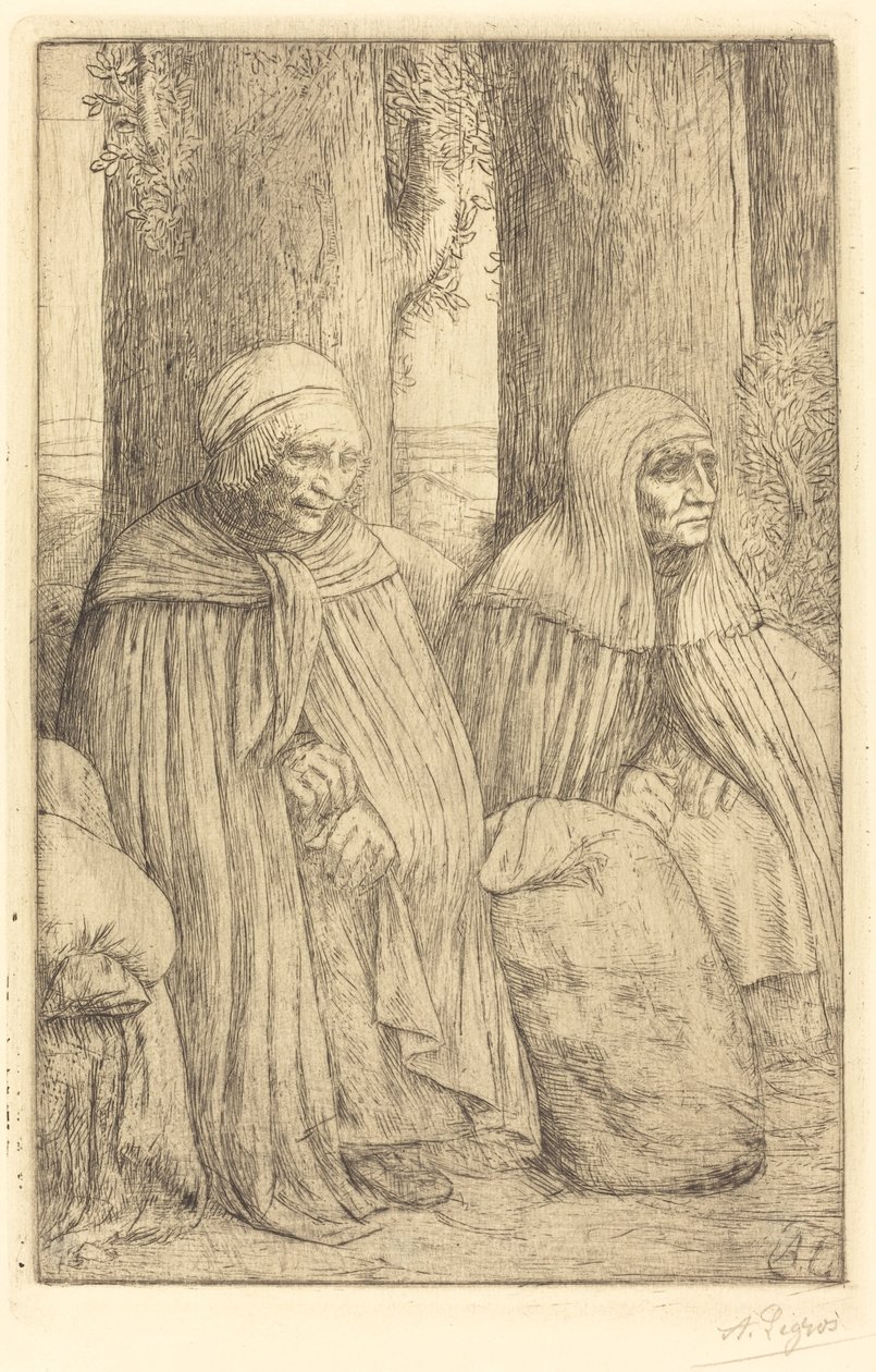 Paysannes - Alphonse Legros