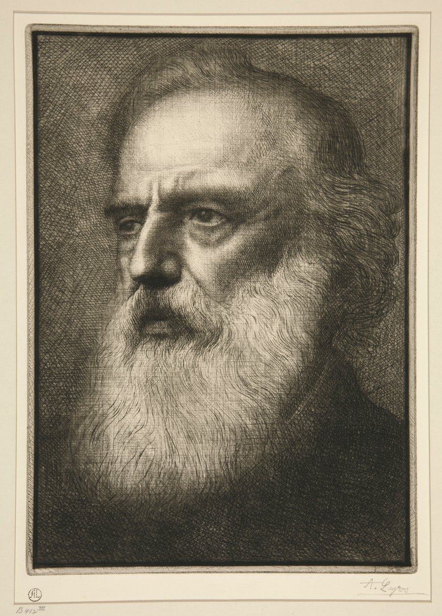 Portrait de l - Alphonse Legros