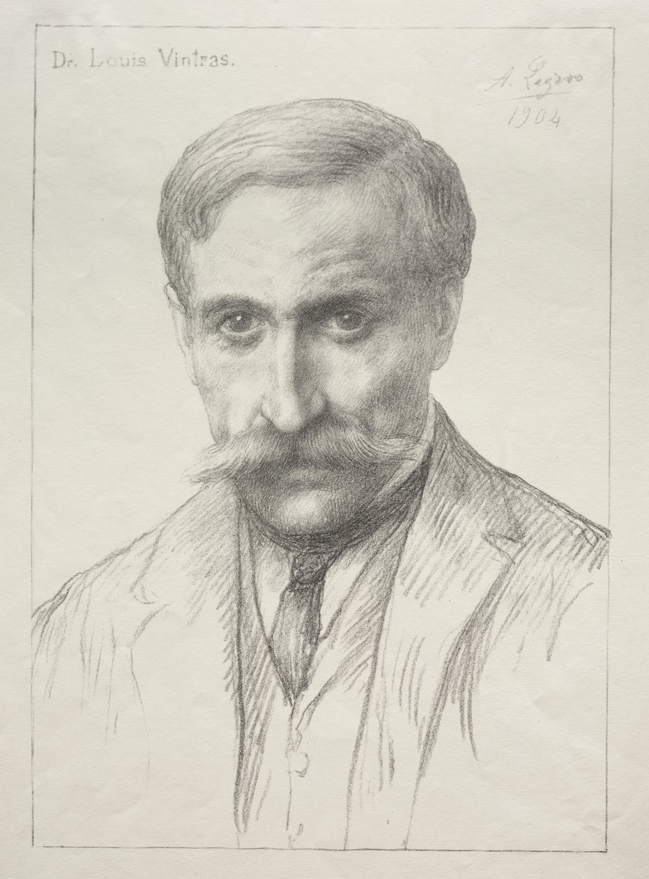 Portrait du Dr Louis Vintras - Alphonse Legros